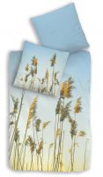Renforce Bettwäsche 2tlg. 135/200 cm 404216-1 Pampasgras vor blauem Himmel Renforce Bettwäsche 2tlg. 135/200 cm 404216-1 Pampasgras vor blauem Himmel