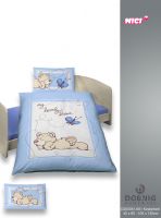 Renforcé Bettwäsche 2tlg. 100/135 cm 200051-601 NICI  My Lovely Bear blau Renforcé Bettwäsche 2tlg. 100/135 cm 200051-601 NICI  My Lovely Bear blau
