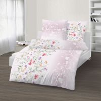 Renforce Bettwäsche 2tlg. 135/200 cm 105444-401 Blumenwiese Renforce Bettwäsche 2tlg. 135/200 cm 105444-401 Blumenwiese