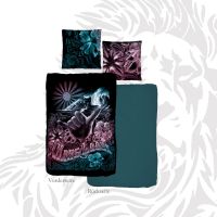 Mako Satin Bettwäsche 2tlg. 135/200 cm Hang Loose hibiskus Mako Satin Bettwäsche 2tlg. 135/200 cm Hang Loose hibiskus